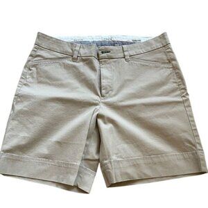 Orvis Khaki Shorts Flat Front Tan Khaki 34 in waist Size 12